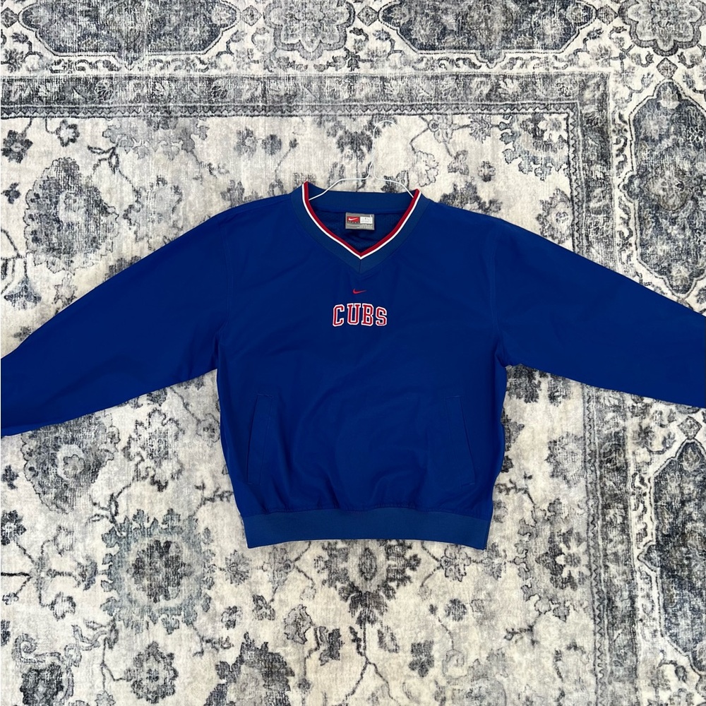 Vintage Chicago Cubs - Blue Nike MLB Windbreaker